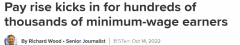 今日起生效！最低工资上调4.6%，超40万低收入澳人受益（组图）