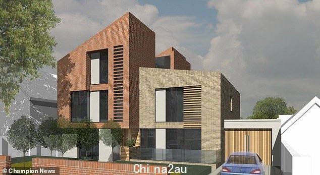 图片展示了艺术家对 Vainker 生态住宅提交给议会规划者的印象