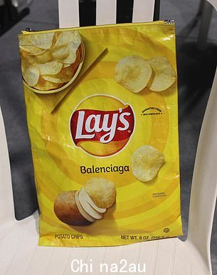 begs(如图)看起来几乎与真正的 Lays 薯片包相同