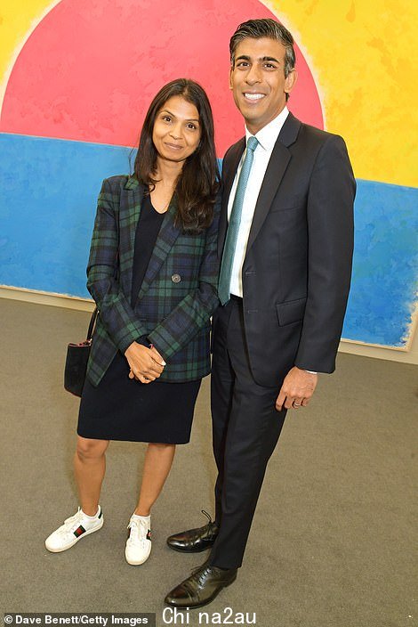 Rishi Sunak and Akshata Murthy
