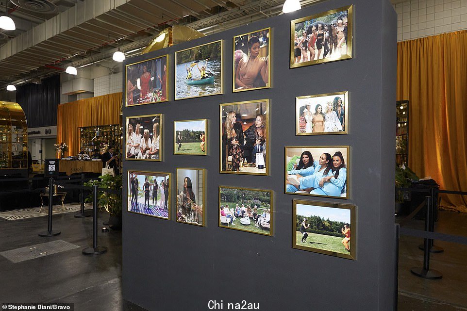 Memories: 一面墙展示了经典真实家庭主妇时刻的剧照