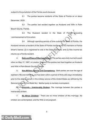 经过数周的猜测和谣言,于8月24日揭晓Flavin 正式向她结婚 25 年的丈夫提出离婚——甚至指责他在报纸上隐瞒婚姻资产