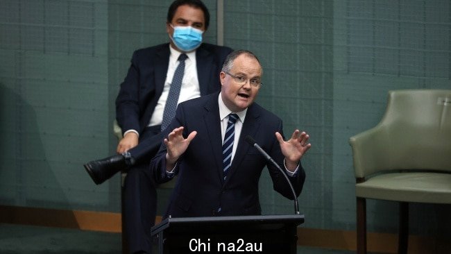 影子能源部长 Ted O'Brien 驳斥了 Albanese 先生关于澳大利亚核电可行性的评论。图片:NCA NewsWire / Gary Ramage