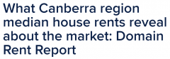 堪培拉周房租呈下降趋势！中位数直逼$700，专家：租赁市场将迎来变化…