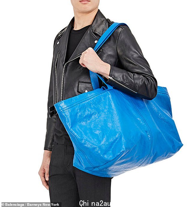 法国奢侈品牌 Balenciaga 以 2,145 美元的价格发布了一款与 IKEA 相似的钱包,让时尚界极品的 It-girls 都挑眉