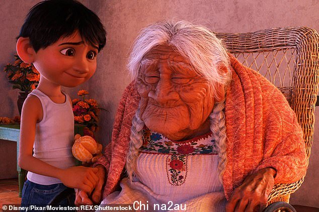 灵感:她被昵称为'Mama Coco'她在动画电影中启发的同名角色“class=