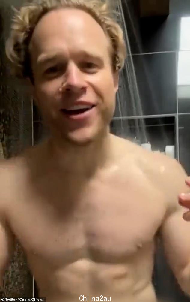 Dedication:在剪辑中,Olly 透露他很冷漠wer and ice bath daily