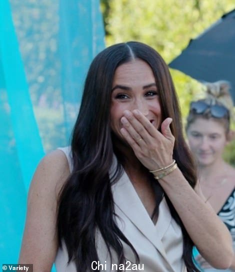 Meghan Markle 在最近的 Variety photoshoot