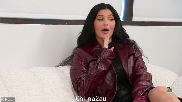 支持:Kylie 说她会,'喜欢支持你和你的 818,Kendall,'正如 Kendall 所说,'非常完美',尽管 Kylie 立即开始烦恼谈点什么” class=