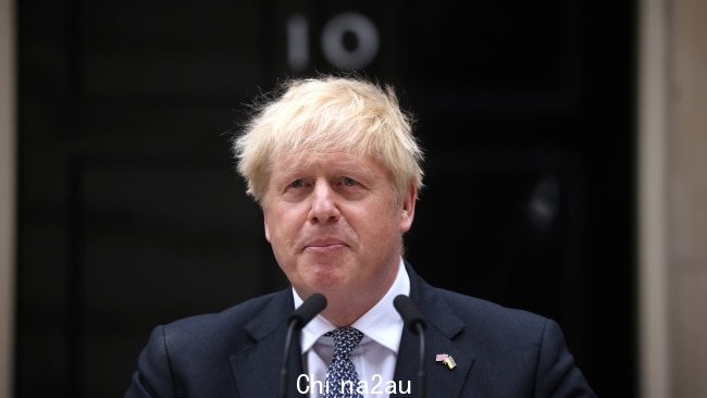Boris Johnson 于 2019 年 7 月至 2022 年 9 月担任英国首相。图片：Dan Kitwood/ Getty Images