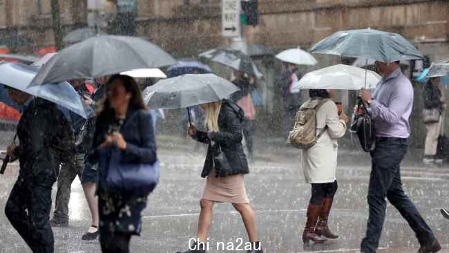 A 服务器澳大利亚东海岸已发布天气警告，有雷暴、强降雨、破坏性大风以及高尔夫球大小的冰雹威胁。图片：NCA NewsWire / Damian Shaw