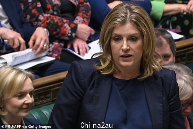 Penny Mordaunt 在今年夏天的保守党领袖竞赛中获得了 105 名议员的支持,仅次于 Truss 女士和 Sunak 先生,获得了第三名