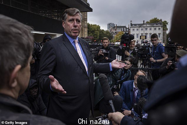 Sir Graham Brady 议员希望在周一的投票中获得自己的名字,需要至少有 100 个同事提名