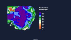 澳洲最长的河流系统遭遇最潮湿的十月