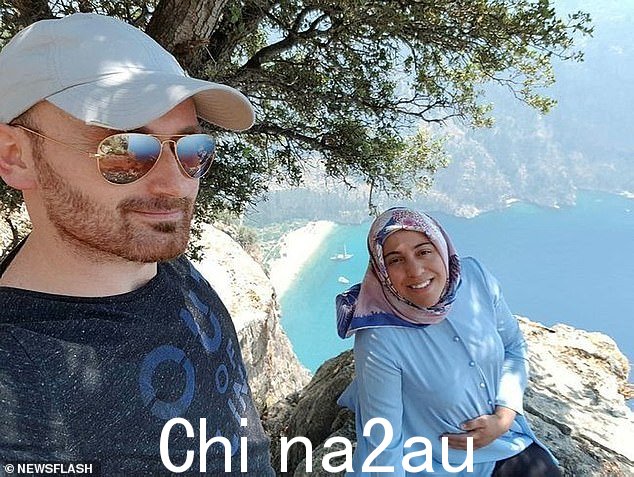 Hakan Aysal,40 岁(左)因将怀孕 7 个月的 32 岁妻子 Semra(右)从悬崖顶上推死而在土耳其被判终身监禁