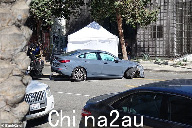 一个糟糕的结局:他在心脏病发作后在好莱坞撞了车