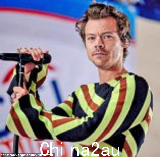你知道这和以前不一样了!哈利在五月份炫耀他的新面孔