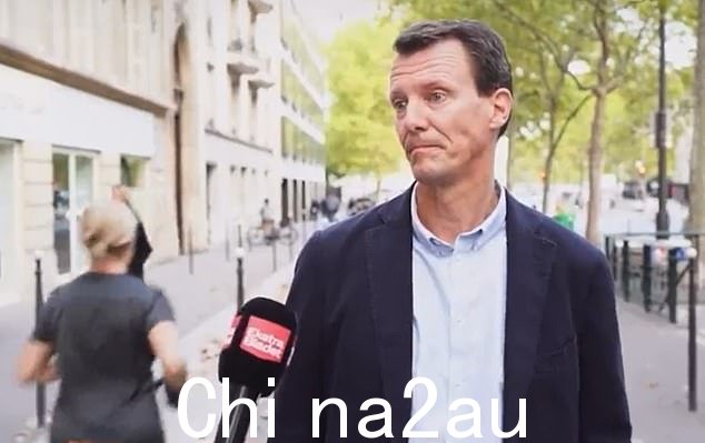 Prince Joachim (如图) 在母亲宣布后说,他的孩子们很伤心,他只收到了五天的决定通知