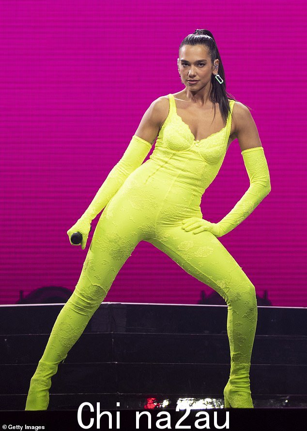 Down Under:英国流行歌手 Dua Lipa(如图)将于周日晚上在墨尔本上演一场仅售罄一晚的演出