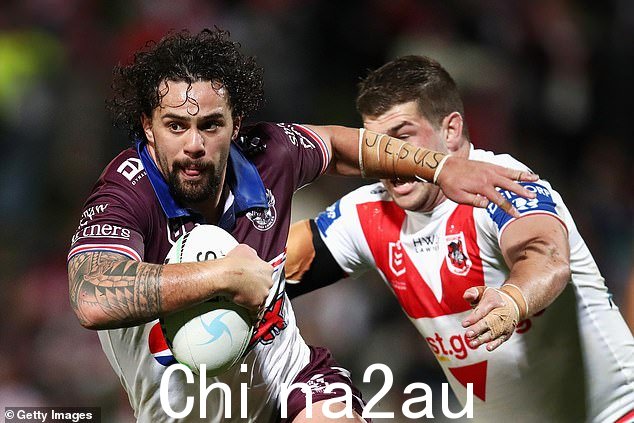 Aloiai 是抵制俱乐部 Pride 球衣的七名 Manly 球员之一