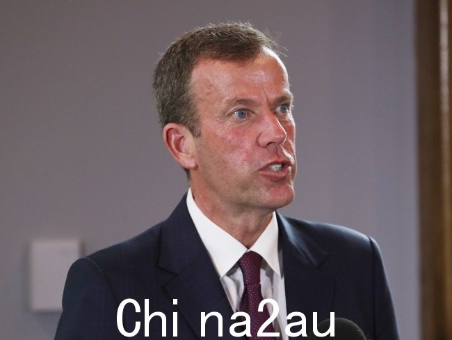 前教育部长 Dan Tehan 表示,NAPLAN 的结果表明,在整个大流行期间关闭学校面对面学习的决定是失败的.图片:NCA NewsWire / David Crosling