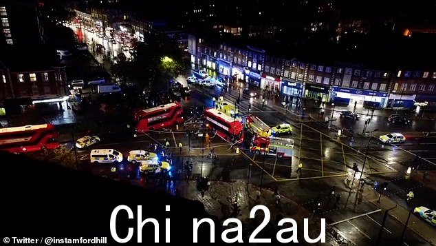 官员参加了伦敦救护车服务和伦敦空中救护车,由 Hatzola 的护理人员提供支持