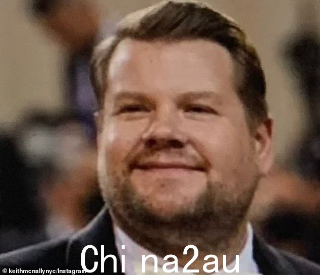 McNally,名人最爱 Balthazar 的所有者,在他的 Instagram 帖子中使用了这张 Corden 的照片