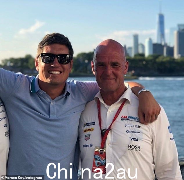 Devastated: Vernon Kay 在他的密友 Ian Trevor 61 岁突然去世后分享了他的心碎