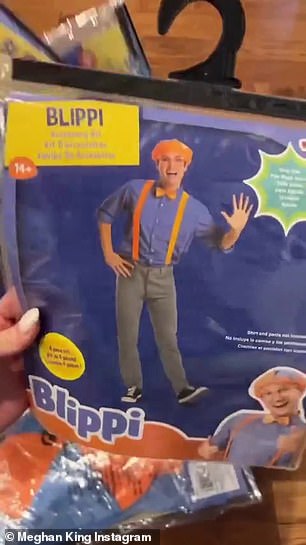 '#blippipartner': 真正的 Blippi 装饰包装
