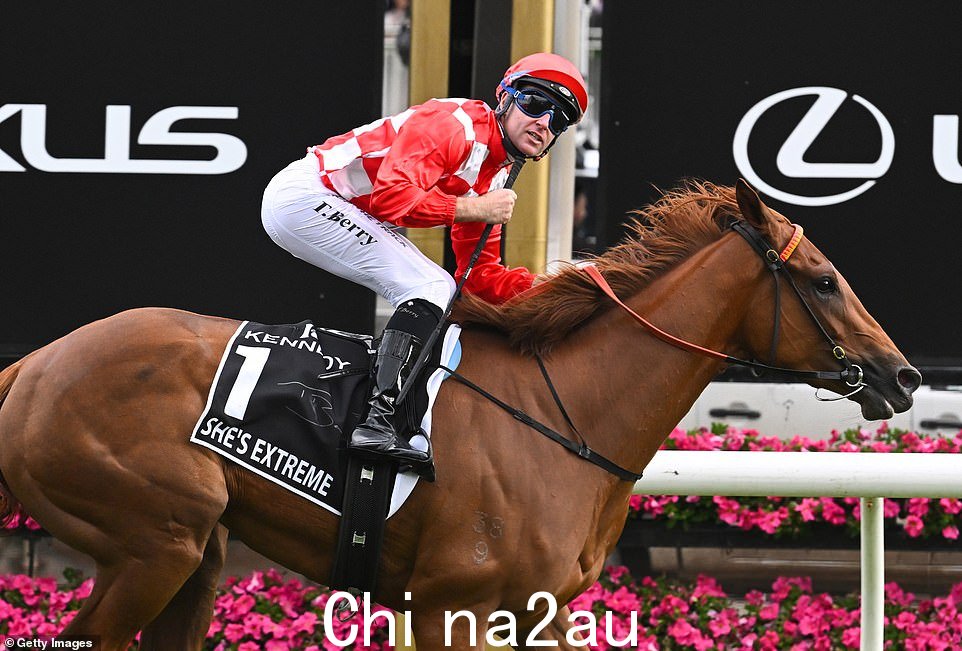 Tommy Berry 骑着 She's Extreme 参加了周四的 100 万美元比赛,并表示这是一个“难以置信”的时刻