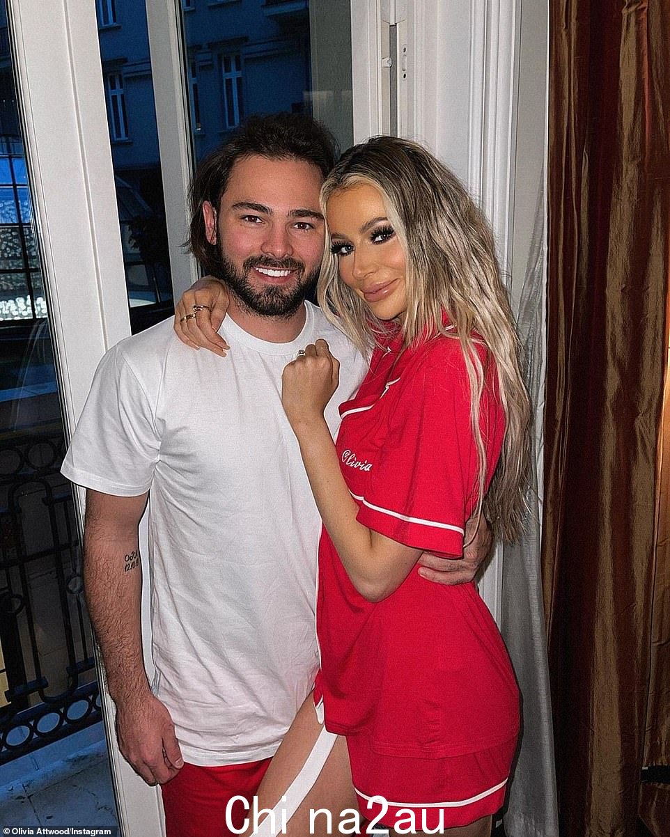 情侣:奥利维亚·阿特伍德 (Olivia Attwood) 首次成名时未能找到持久的浪漫n ITV 的爱情岛,但这位明星现在比以往任何时候都更喜欢准丈夫 Bradley Dack