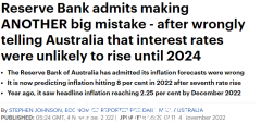 又预测失误？澳联储调整通胀预期：2022年底升至8%，创32年新高（组图）
