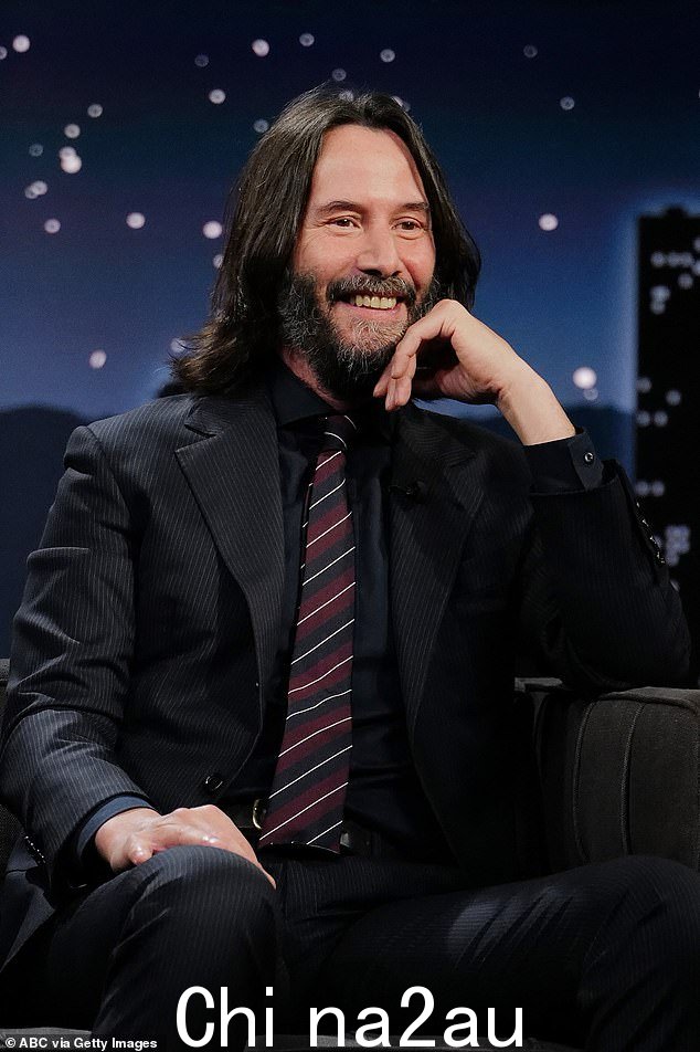 Icon: Reeves 在本月早些时候出现在 Jimmy Kimmel Live 上