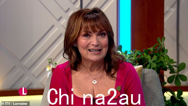 常规: Lorraine 现在是家喻户晓的名字,她定期以自己的名字命名 ITV 早间节目“class=
