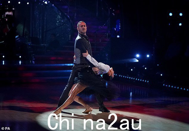 Talented: Will 和他的职业搭档 Nancy Xu 合影在 Strictly in October