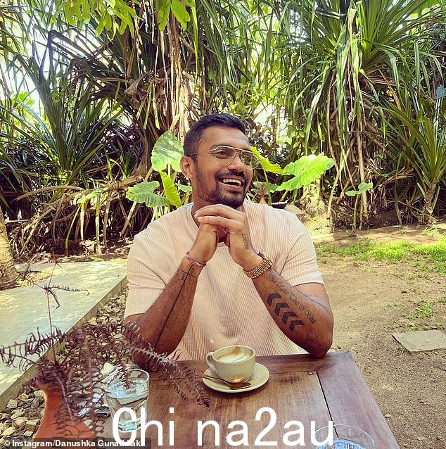 Danushka Gunathilaka 的律师说明星 cri cket allrounder(如图)'保持良好'