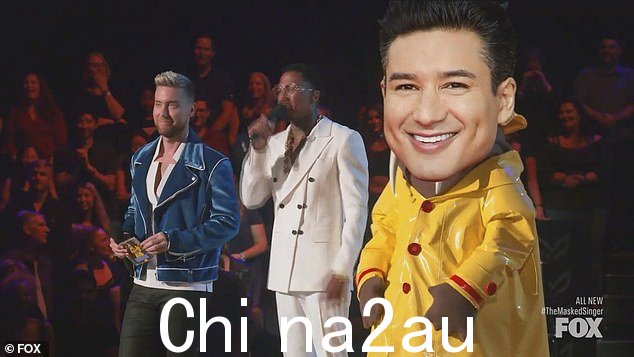 男团:NSYNC 的 43 岁的 Lance Bass 上台,为海象的身份提供了另一条线索