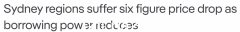 利率持续攀升，悉尼多地房价暴跌！跌幅超$30万，专家：还要继续跌（组图）