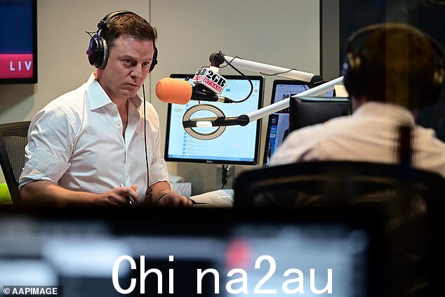 当被问及推翻 2GB 的 Ben Fordham(如图)时,Kyle 承认他通过文本向对讲广播明星透露了收视率消息