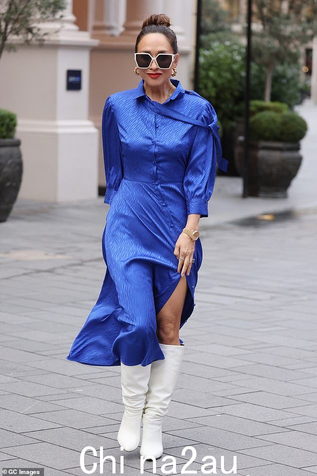Quizzed:Myleene 最近接受了 Jeremy 的提问藤蔓关于可能回归我是名人......让我离开这里!” class=