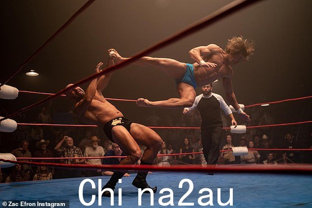 哇:Zac 最近展示了他的 dro p-kick 是新电影的第一张剧照