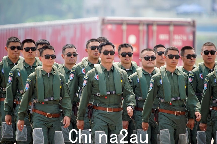 中国空军飞行员