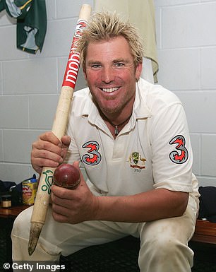 图片:Shane Warne 于 2004 年 7 月 13 日