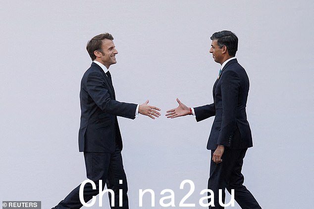 周一,我们了解到苏纳克正处于与马克龙达成自己的旗舰移民协议的“最后阶段”(11 月 7 日在 Cop27 上合照)