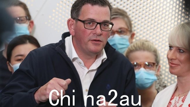 维多利亚州州长 Daniel Andrews 在回答有关自由党可能偏爱绿党而不是工党的问题时说:“这是自由党的事泰”。图片:NCA NewsWire / David Crosling