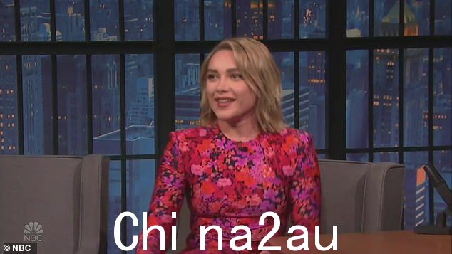 Hilarious: '我把羊翻了个身,像牛仔一样直下身子。心情很好,太棒了,' Florence 说