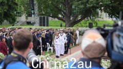 2022 年阵亡将士纪念日：澳大利亚人聚集在全国各地纪念第一次世界大战中阵亡的士兵