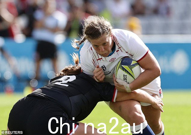 England prop Vickii 是明天与队友一起参加世界杯决赛的球员之一