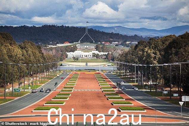 根据这份名单，堪培拉人排在第二位，许多人来自首都地区（上图）寻找婚外情