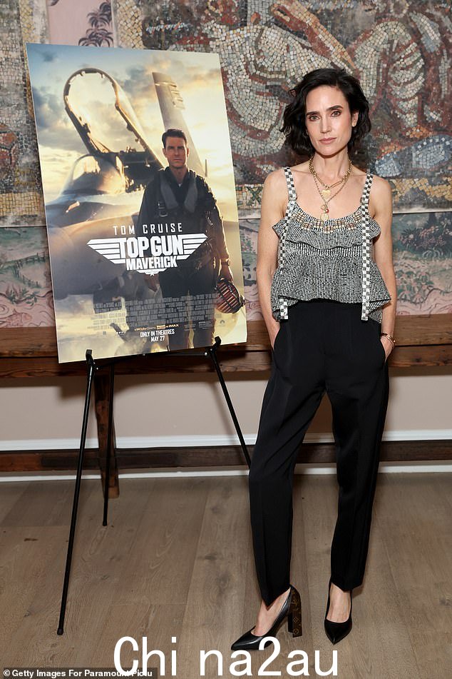 放映:Jennifer Connelly 参加了周五晚上在纽约市惠特比酒店剧院举行的壮志凌云:特立独行的特别放映
